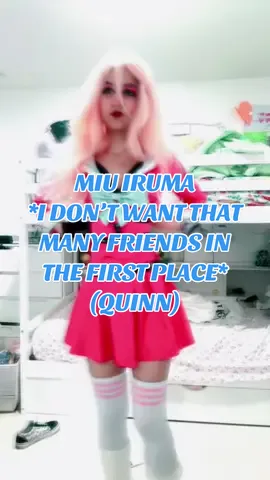 Ever since someone commentednon that one ibuki bideo pointing out my knees going in (how i naturally stand) i’ve been so insecure abt posting videos that show more body 💀💀 — #miuiruma #irumamiu #miu #miuirumacosplay #miuirumacosplayer #danganronpa #danganronpacosplay #danganronpacosplayer#drv3 #drv3cosplayer #cosplay #cosplayer 