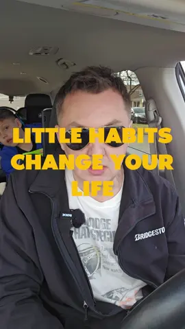 Drivers! Little habits can change your life! #driver #wellnesstips #wellness #health #healthcare #habitstacking #healthylifestyle
