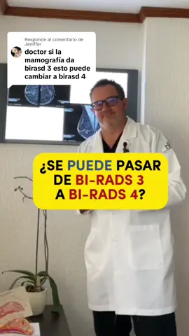 Respuesta a @Jeniffer Esta es una duda frecuente en los pacientes, a continuación te explico cómo se puede pasar de Bi-rads 3 a Bi-rads 4. 🧫🔬 Si tienes síntomas o signos que te preocupen solicita una cita al 55-79-22-44-26. 🩺   #Cáncer #Cirujano #Medico #Doctor #Medicina #Cáncer #Oncologo #CáncerdeMama #Mastografía #Birads 