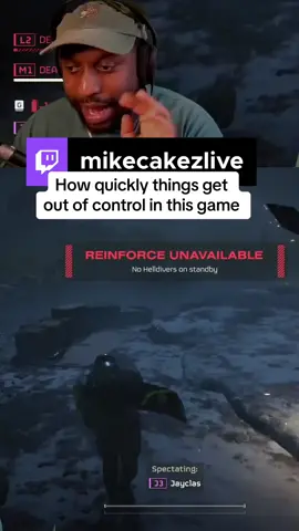 Lost my confidence so fast #mikecakez #helldivers2 #twitch