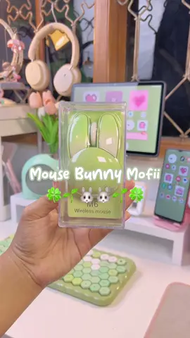 Thema matca, mouse bunny nya lucu gemes. Udah silent click juga #mouselucu #mousewireless #mousekelinci 