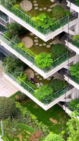 chung cư xanh. hướng đi nên có ở mọi đô thị #garden #LearnOnTikTok #trending #xuhuong #viral #_tram1997_ #nongnghiepcongngheca0 