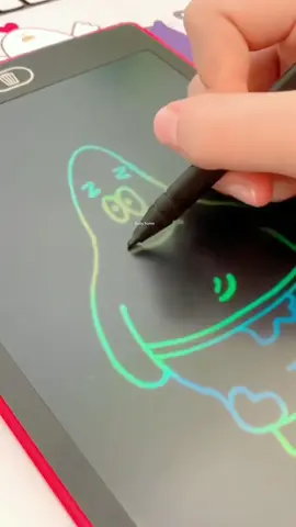 Children's LCD writing tablet. It writes smoothly, does not hurt your eyes or dirty your hands, can be used repeatedly, and has multiple uses, allowing your baby to doodle as much as they want and unleash their imagination and creativity.#BabyProducts #babythings #lcdwritingtablet #writingboard #kidstoys #fyp 
