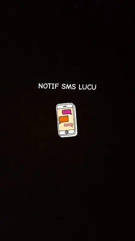 Notif sms lucu #notif #notifikasiwhatsaap #sms #nadasmslucu 