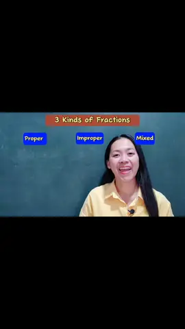 Quick Review 3 Kinds of Fractions  #unangmathlesson  #fractions  #kindsoffractions  #solvingmath  #matheducation  #math  #mathtutorial  #mathhacks 