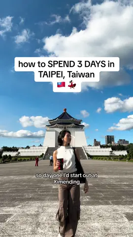 need a longer itinerary? what do you think! 💁🏻‍♀️ #taipei #taipei_taiwan #taipei101 #taipeifoodie #taiwantravel #taiwantiktok #taiwan🇹🇼 #taiwanlife #traveltips #traveltiktok #travelbucketlist 