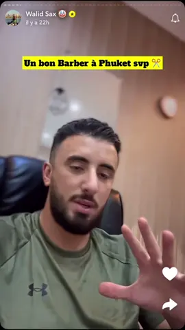 Mentionne @Walid Sax & Hamzapvris et @Hamza Pvris en comm #ibrabarber #barberphuket #walidsax #hamzapvris 