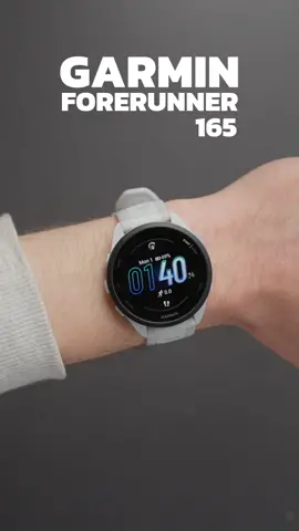 New Garmin watch! @garminrunning just released the Forerunner 165 GPS running smartwatch. This is their new entry level running watch. It’s still packed with features including garmin coach, adaptive training plans, body battery, morning report, sleep score, AMOLED display and more!  #runningwatches #RunningManOnTikTok #garminrunning 