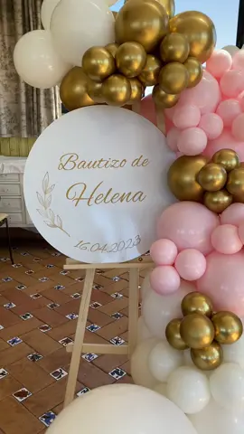 Caballete para bautizo #decoracionconglobos #decoracioneventos #bebé #baby #decoracionesengranada #eventosengranada #bautizo #bautizos #