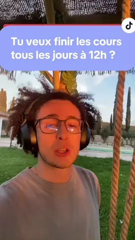Tu veux finir les cours tous les jours à midi ? #ecole #tips #pronote #hack 