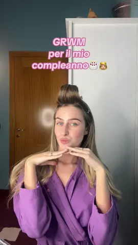 Inizia la settimana più bella dell’anno🥹🤍🎂 #grwm 