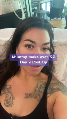 Mummy Make Over NZ | Day 2 Post Op Today i can also shower #tummytuck #thighlift #fatgrafting #fattransferintobreasts 