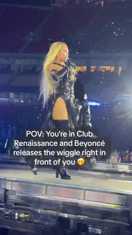 I would go absolutely FERAL 😮‍💨🔥 #beyonce #tour #renaissanceworldtour #rwt2023 #renaissancetour #renaissance #beyonceconcert #beyhive #breakmysoul #foryoupage 