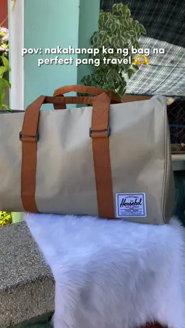 kasya lahat ng outfit mo dto #travelbag #traveltiktok #bags #traveltips #bagfortravel #hershel 