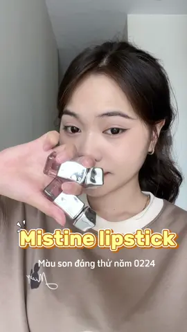 Thích màu son V06 của Mistine quá a #Mistine #goclamdep #review #son 