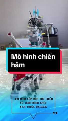 Mô hình tàu chiến hãm 8x13x36 #lego #mohinh #chienham 