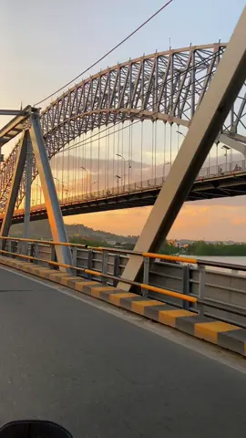 Beautiful view😍✨⛅️ #samarinda #sunset 