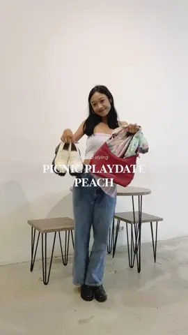 Yeay! I’m ready to picnic playdate use my fav peach outfit by RTW🙌🏻🧺🍑 #weaRTW #OOTD #outfitIdeas #wanitadanceritanya #promo #gayaditiktok #semuabisaditiktok #banggalokal