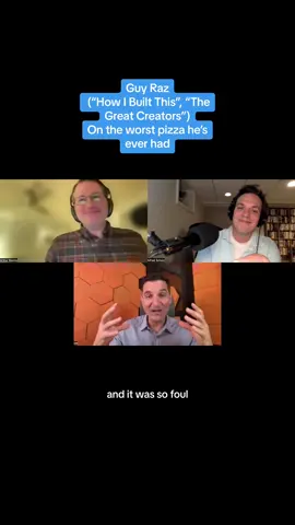 Guy Raz, of “How I Built This” and “The Great Creators” describes eating pizza in Romania while working for NPR. Download the full episode! @Arthur Bovino @Alfred Schulz125 @Ooni Pizza Ovens @Guy Raz  #pizza #podcast #pizzatiktok #ooni #Foodie #foodtiktok #guyraz #howibuiltthis #thegreatcreators #thegreatcreators #npr #romania #ketchup #ketchuppizza #europe #denube #journalism 