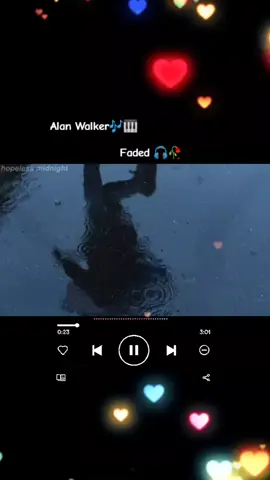 Faded 🎧🥀 Alan Walker 🎶🎹 habla de la desaparición de alguien importante para el narrador, una búsqueda constante y la sensación del vacío que a dejado por la ausencia de esa persona 🥀🎶#alanwalkermusic #alanwalker #faded #songstatus #electronicmusic #alanwalkerfans#parati #letrasdecanciones #lyricsvideos #lyricsmusic #2017 #cancionesparadedicar #subtitulado #sentimientos❤😍🥰 #sitegusta #comentaycomparte #enparatitiktok 