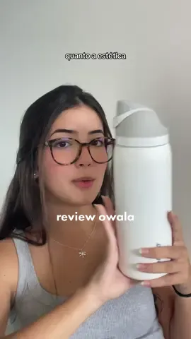 review da garrafa térmica freesip da owala (tudo que você precisa saber, fui até os mínimos detalhes hihi)🤍 #garrafatermica #owala 