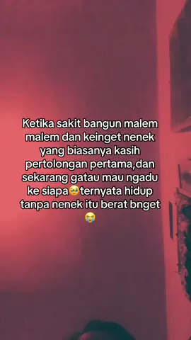 Nekkkkk sakit😭😭😭#fypシ #nenekkupahalawananku #nenek #kangen 