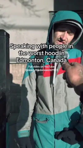 Speaking with people in the worst hood in Edmonton, Canada  #yeg #780 #canada #hood #Vlog 