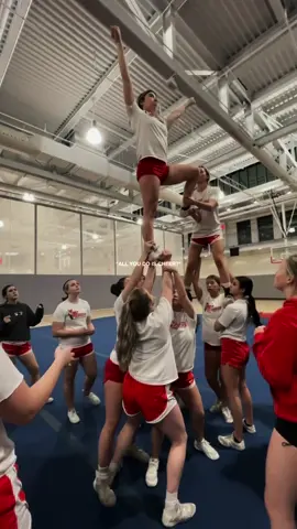 There are only 50 days till we hit the mat for NCA nationals! We cant wait to compete! #maristcheerleading #collegecheerleading #marist #redfoxes #nca #collegenationals #roadtodaytona 