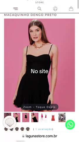 Aprovado? Apaixonada nesse macaquinho que parece um vestido @Laguna Store #comprinhas #fashion #unboxing #zara #verao 