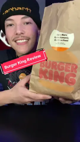 Burger King Review  #foodreview #foodcritic #fastfood #foodtiktok #Foodie #review #explorepage #viral #foodblogger #tastetest #FastFoodReview #lunchtime #fyp #burgerking
