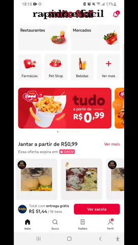 #CapCut  #viral  #ifood  #dicas  #comida  #ifoodbrasil 