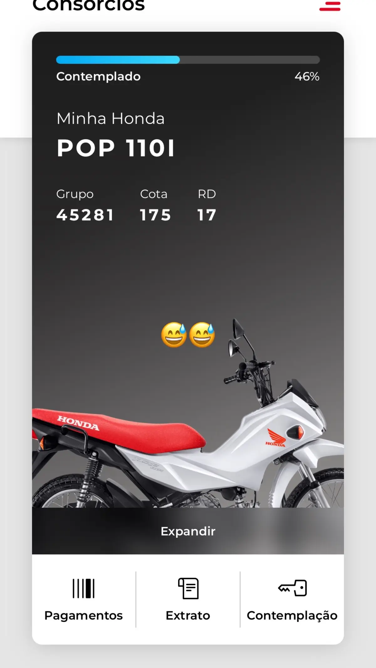 Um dia tu sai 👍🏽 #pop110i #honda 