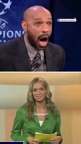 Kate will never forgive us 😭😂  #football #Soccer #ucltoday #ucl #kateabdo #thierryhenry #micahrichards #jamiecarragher 