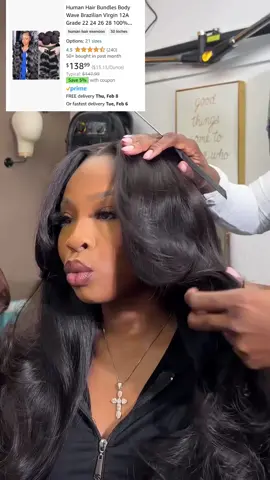 Dream hair!❤️❤️❤️
Amazing texture and shine!🥰#hairstyle #hair #hairtutorial #amazonhairfinds #hairbundles #bodywavehair #humanhair 