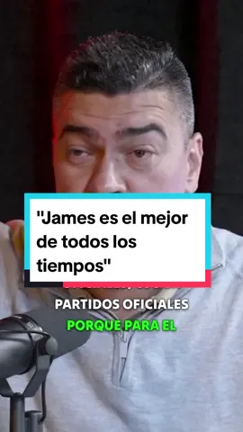 Defensa férrea de @Eduardo Luis López a #JamesRodriguez. El relator colombiano aseguró que James es el 