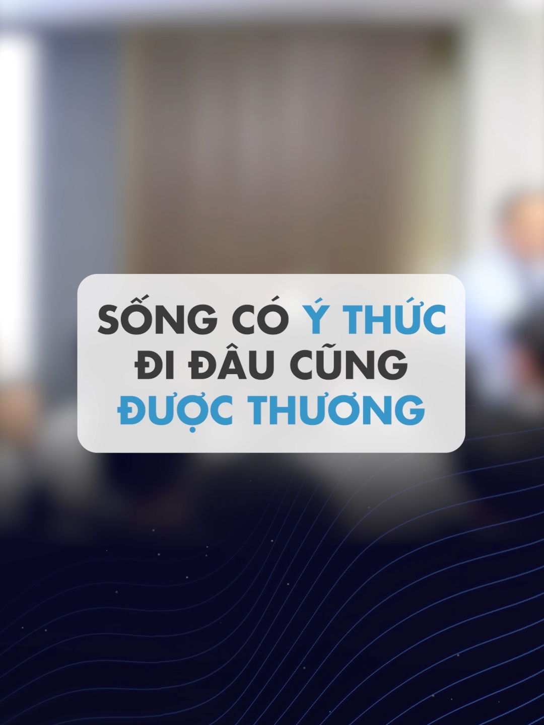 Sống có ý thức đi đâu cũng được thương #thaysonesuhai #lelongson #esuhai #careercoach #layngannuoidai #phattrienbanthan #life #lifehacks #Lifestyle