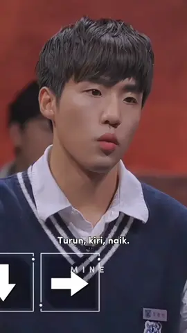 perserta lain: ✌️🤚✊️👇👉👆 hyunbin : 🙂🙂 keluar jawabannya 😭👏 #eliteleague #UniversityWar 