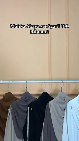 Set abaya gamis syari 100 Ribuan #fyp 