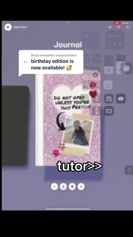 Membalas @moonsolstice check my ig: moonsol.design for templates! #scrapbook #doodle #journal #digitaljournal #paperapp #birthdaygift #birthdaygiftideas #digitalscrapbook #canvatutorial #tutorial 