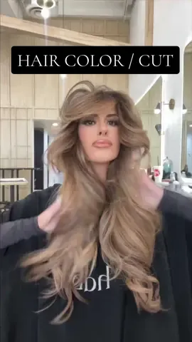 My hair color, cut, etc!! @Hairby_chrissy #hairtok #butterflycut #hairbychrissy #longlayershaircut #hairextensions #springhairstyle 