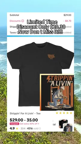 Strippin For A Livin Tee#fyp #TikTokShop #foryou 