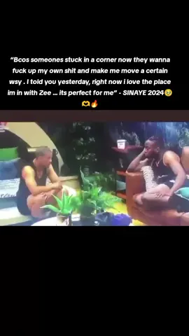 My boy said he's genuine with Zee now and he's done trying to play her , the place he's in with her is perfect for him. Now Papi wants to ruin what he has with Zee ... no ways😭🥹Yhuu Sinaye !😍🫶 #sinayekotobe #zintlezeee #zeenaye #bigbrothermzansi #fyyyyyyyyyyyyyyy #fyyyyyy #fyp #viral #trending 