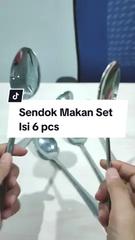 Sendok makan set isi 6 pcs #sendokmakan #sendokset #sendok #sendokstainless #sendoksetstainlees #fyp #fypprodukbestseller👌 #fyppppppppppppppppppppppp #masukfyp #masukberandafyp #masukberanda 