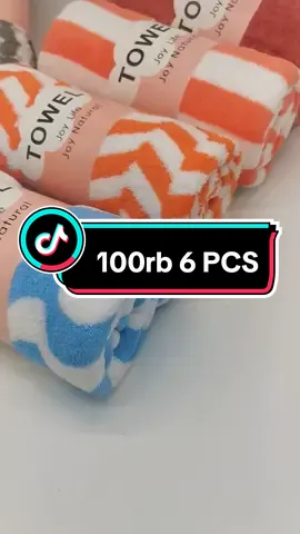 Promo Ramadan Handuk microfiber 100ribu 6 Pcs #ramadanextraseru  #promomurah  #handukdewasa 