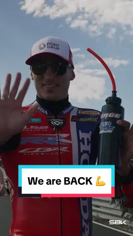 Okay guys, we're back! 🤩 Did you miss us? 😏 'Cause we missed you 😉 #AustralianWorldSBK 🇦🇺 #WorldSBK #motorcycle #motorsport #racing #sportsontiktok