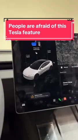 You change gears on a Tesla using the touch screen. Don’t be afraid of this feature. Its easy to use and reliable. #tesla #model3highland #teslamodel3 