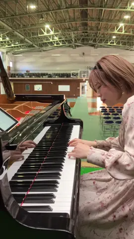 このピアノ最高の響きで空間も神秘的だった。。#千と千尋の神隠し#ピアノ#あの夏へ