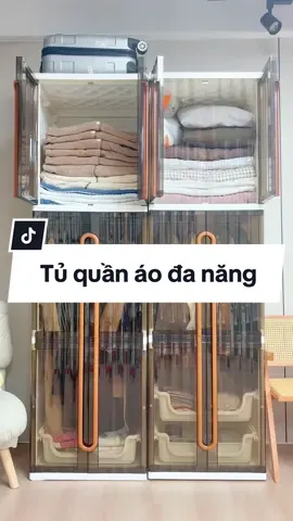 Tủ để quần áo đa năng, sang trọng & hiện đại. Có tình yêu nào muốn sở hữu 1 chiếc ko.ạ😍😍 #tuquanao #tudedo #noithatdep #noithatthongminh #xuhuong #thinhhanh 