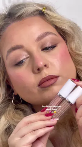 trying @BEAUTY BAY ‘s new neutral liquid eyeshadow collection!! i’ve adored these liquid eyeshadows for years so i was so excited to be sent the new shades to try 🤭✨👁️💗 #liquideyeshadow #swatches #beautybay #makeupreview #tutorialtok  #beautyblogger #ugccreator #ugc 
