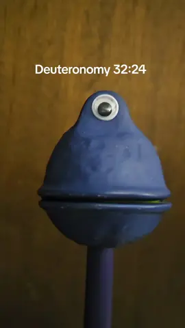 Deuteronomy 32:24 #Mordechaipuppet #bibleversedaily #holybible #goodword #bibleverse #fyp 